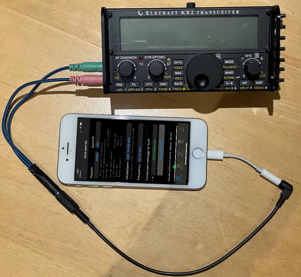 SOTA in the Clouds: Pairing the Elecraft KX2 and MPAS Lite for brilliant  QRP fun on Craggy Dome!